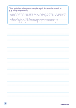 Handwriting Practice Paper Inner Page